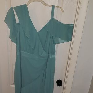Lane Bryant size 18 NWT cold off shoulder dress